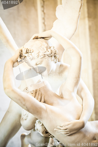 Image of Psyche revived by Cupid kiss