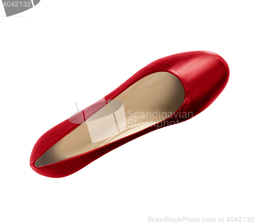 Image of woman ballerinas shoe