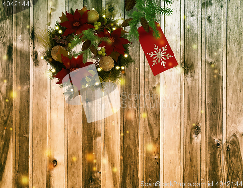 Image of Christmas and New year decoration for the holiday.