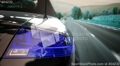 Image of Car on the highway