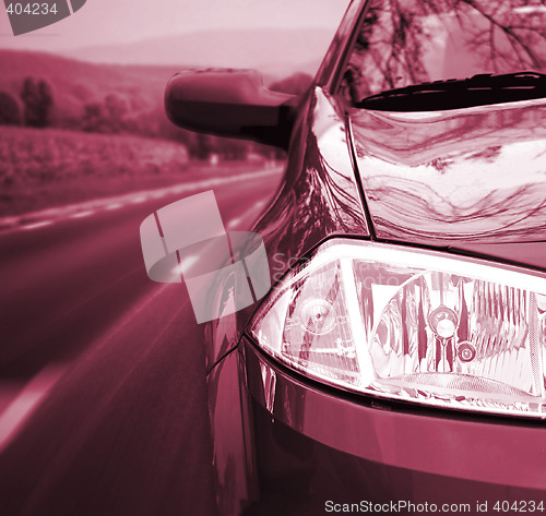 Image of Car on the road.