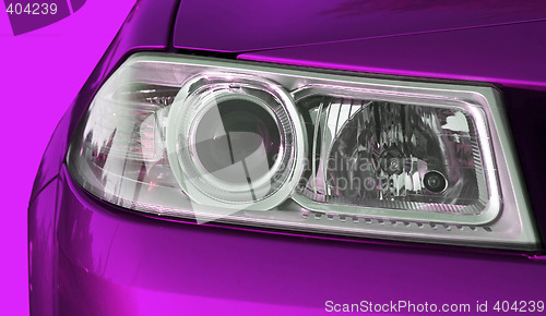 Image of Car headlight