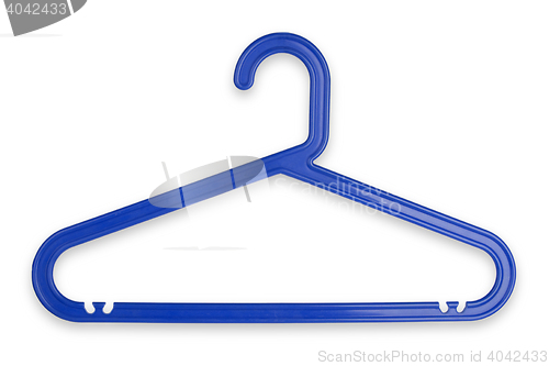 Image of Blue Cloth Hanger