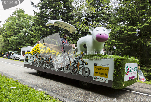 Image of RAGT Semences Vehicle - Tour de France 2014