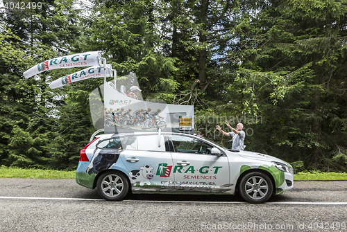 Image of RAGT Semences Vehicle - Tour de France 2014