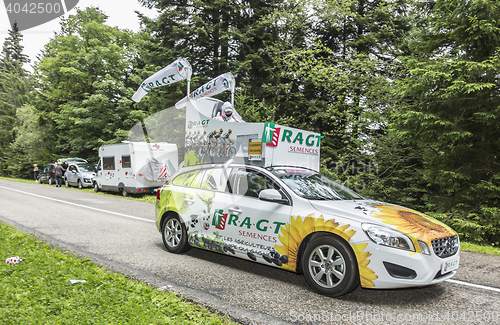 Image of RAGT Semences Vehicle - Tour de France 2014