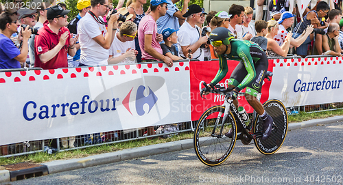 Image of The Cyclist Yohann Gene - Tour de France 2015