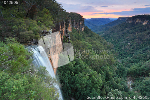 Image of Sunset at Fitzroy Falls Southern Highlands