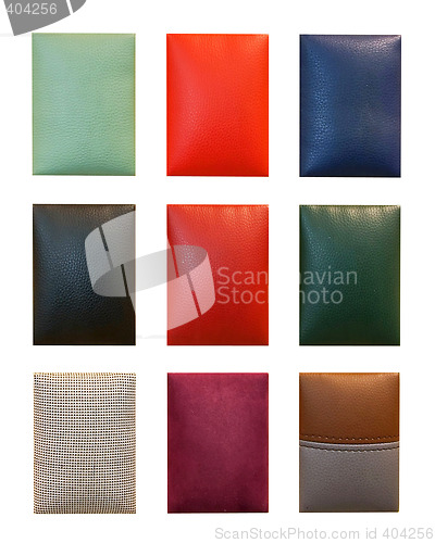 Image of Leather samples