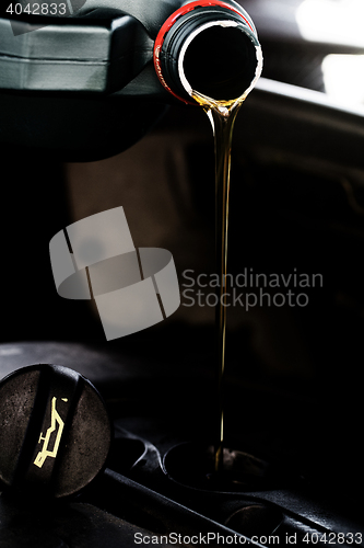 Image of Fresh motor oil