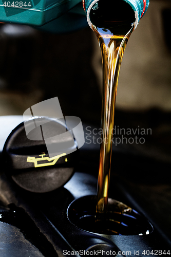 Image of Fresh motor oil