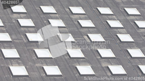 Image of Roof window square cells