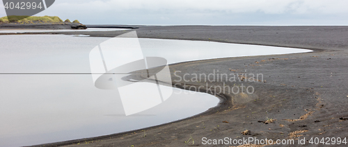 Image of Black beach in South Iceland