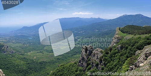 Image of Mount Demerdzhi in the Crimea