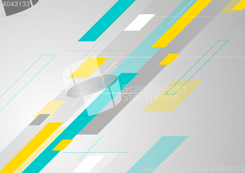 Image of Abstract tech corporate minimal background