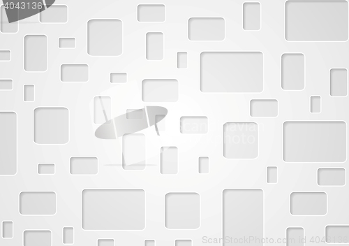 Image of Geometric grey background with squares