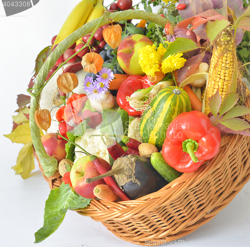 Image of fresh healthy vegetables