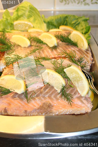 Image of Salmon with lemon