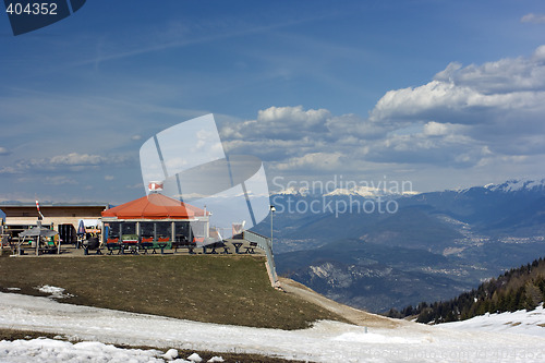 Image of Relax on mountain summit