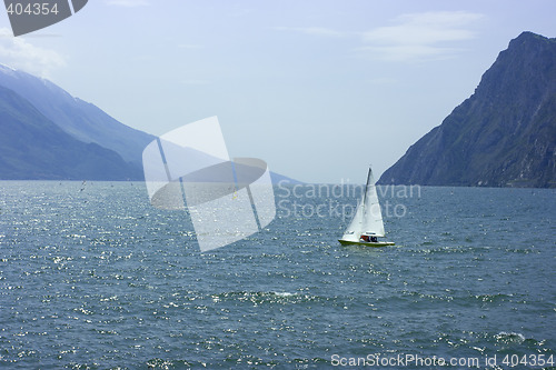 Image of Sailing on Lake Garda