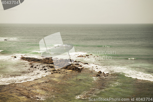 Image of sea and sky on Sri Lanka