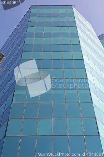Image of Blue Glass Skyscraper
