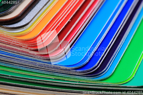 Image of abstract color pallette