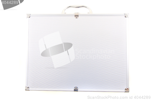 Image of small aluminum suitcase