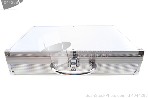 Image of small aluminum suitcase