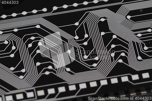 Image of electronic circuit texture