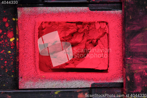 Image of magenta toner powder