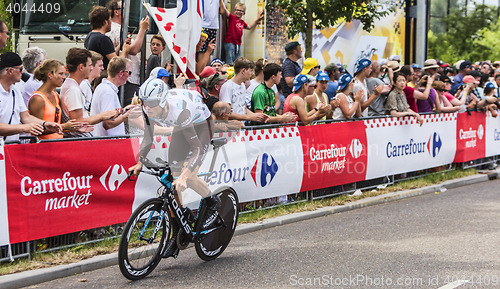 Image of The Cyclist Johan Vansummeren - Tour de France 2015