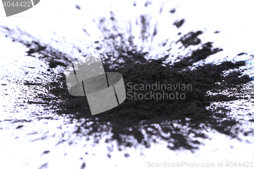 Image of black(key) toner powder