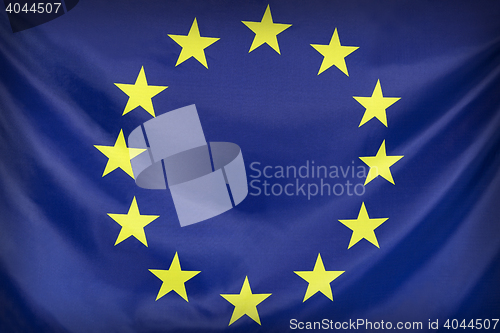 Image of Textile flag of European Union