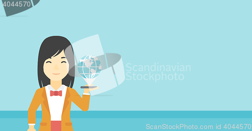 Image of International technology communication.