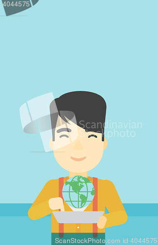 Image of International technology communication.