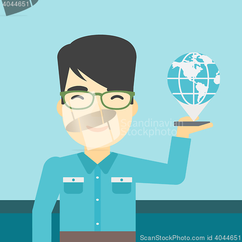 Image of International technology communication.