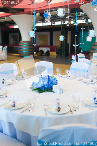 Image of Interior of the restaurant, decorated