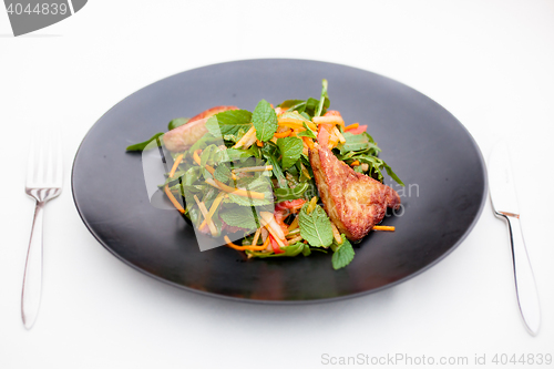 Image of delicious vegetable salad