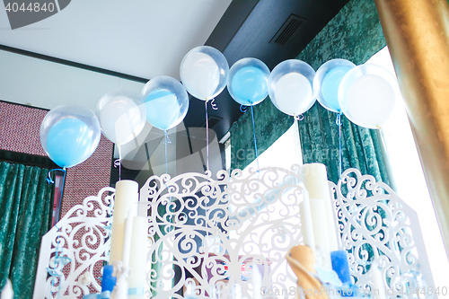 Image of Interior of the restaurant, decorated