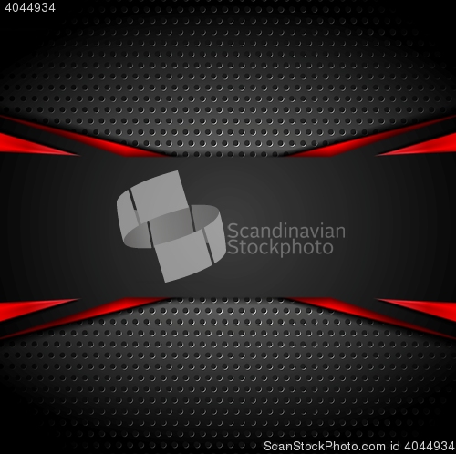 Image of Abstract dark corporate background