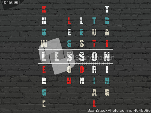 Image of Learning concept: Lesson in Crossword Puzzle