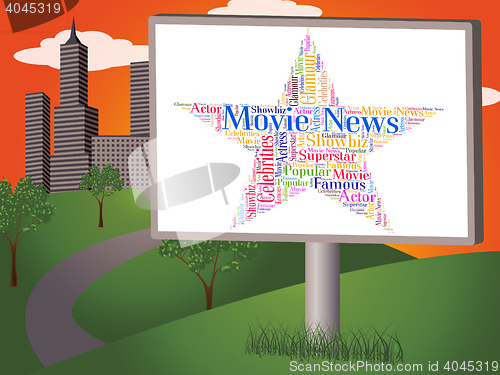 Image of Movie News Represents Hollywood Movies And Cinemas