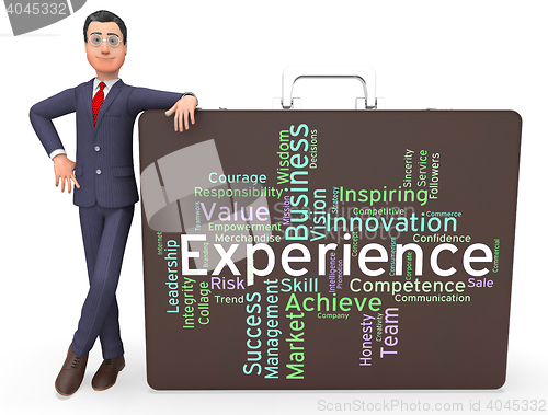 Image of Experience Words Indicates Know How And Competence