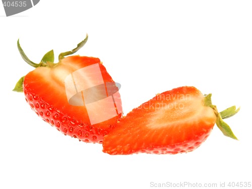 Image of Cut strawberry