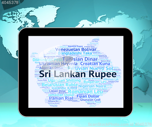 Image of Sri Lankan Rupee Means Forex Trading And Exchange