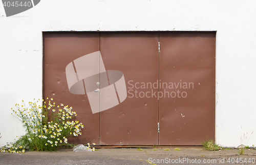 Image of Weathered old door 