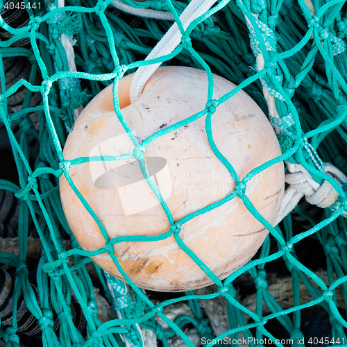 Image of Pile of fishing nets