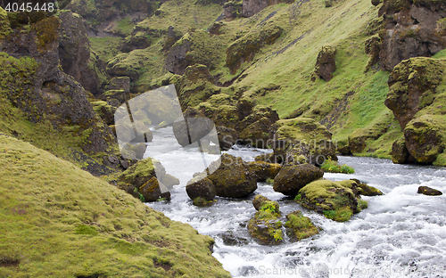 Image of Skogafoss waterfall, Iceland