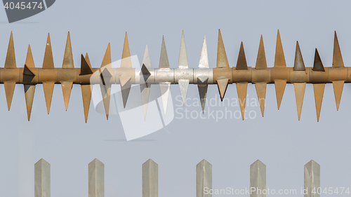 Image of Spiked fence